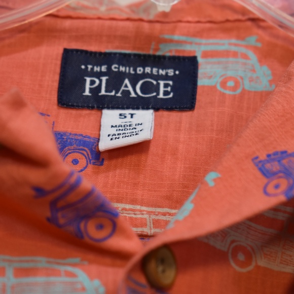 Boys Short Bundle Sz 5 &5T t-shirts Button Front - Picture 10 of 10